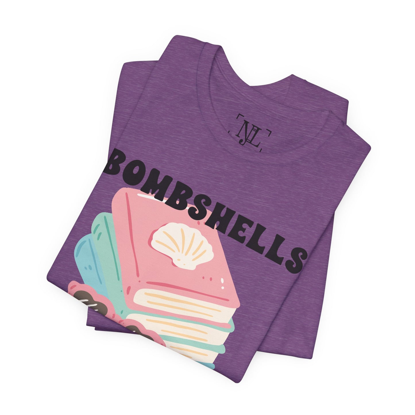 Bombshells Read Books - Bookish Villa Inspired Tee