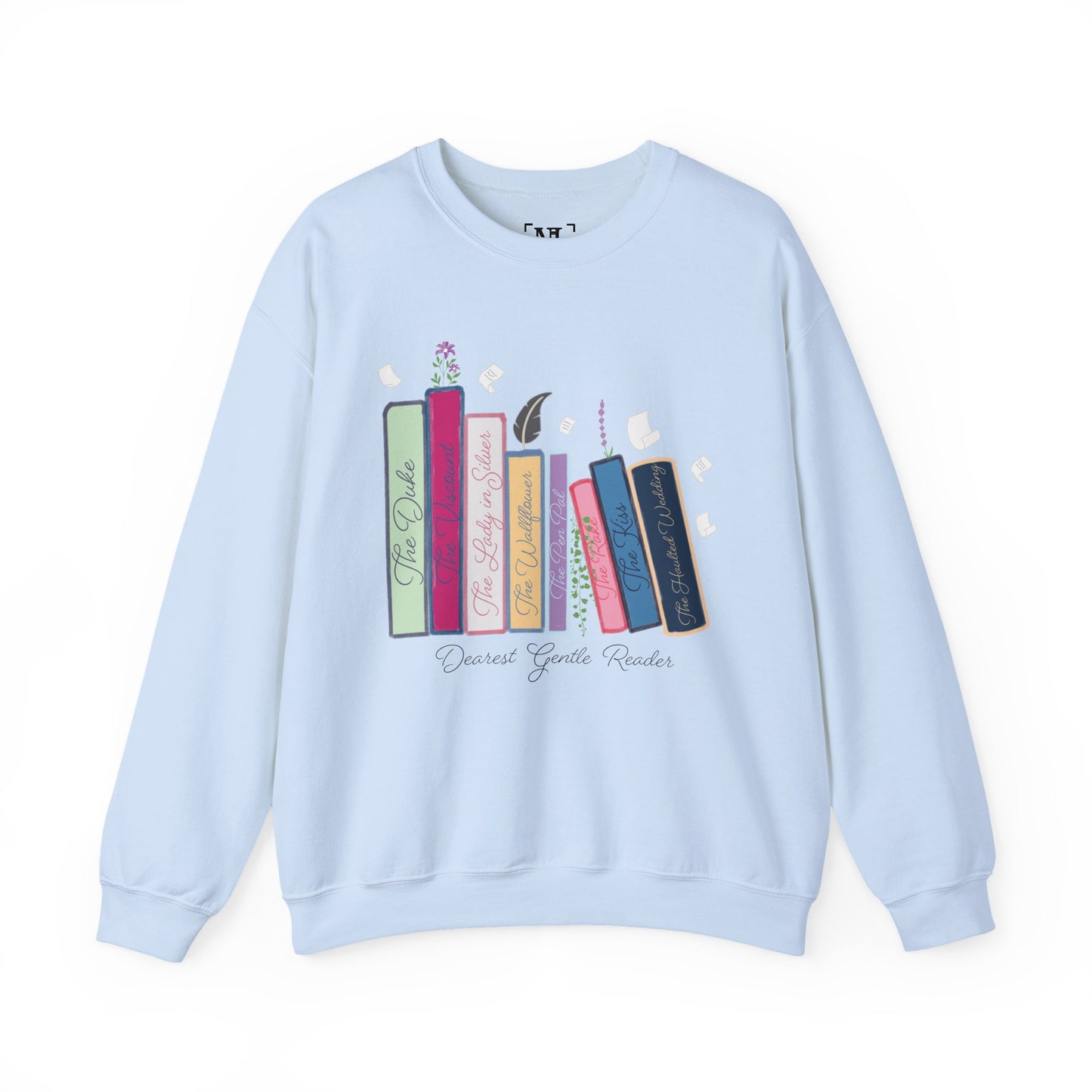 Dearest Gentle Reader Book Stack - Regency Romance Inspired Sweatshirt