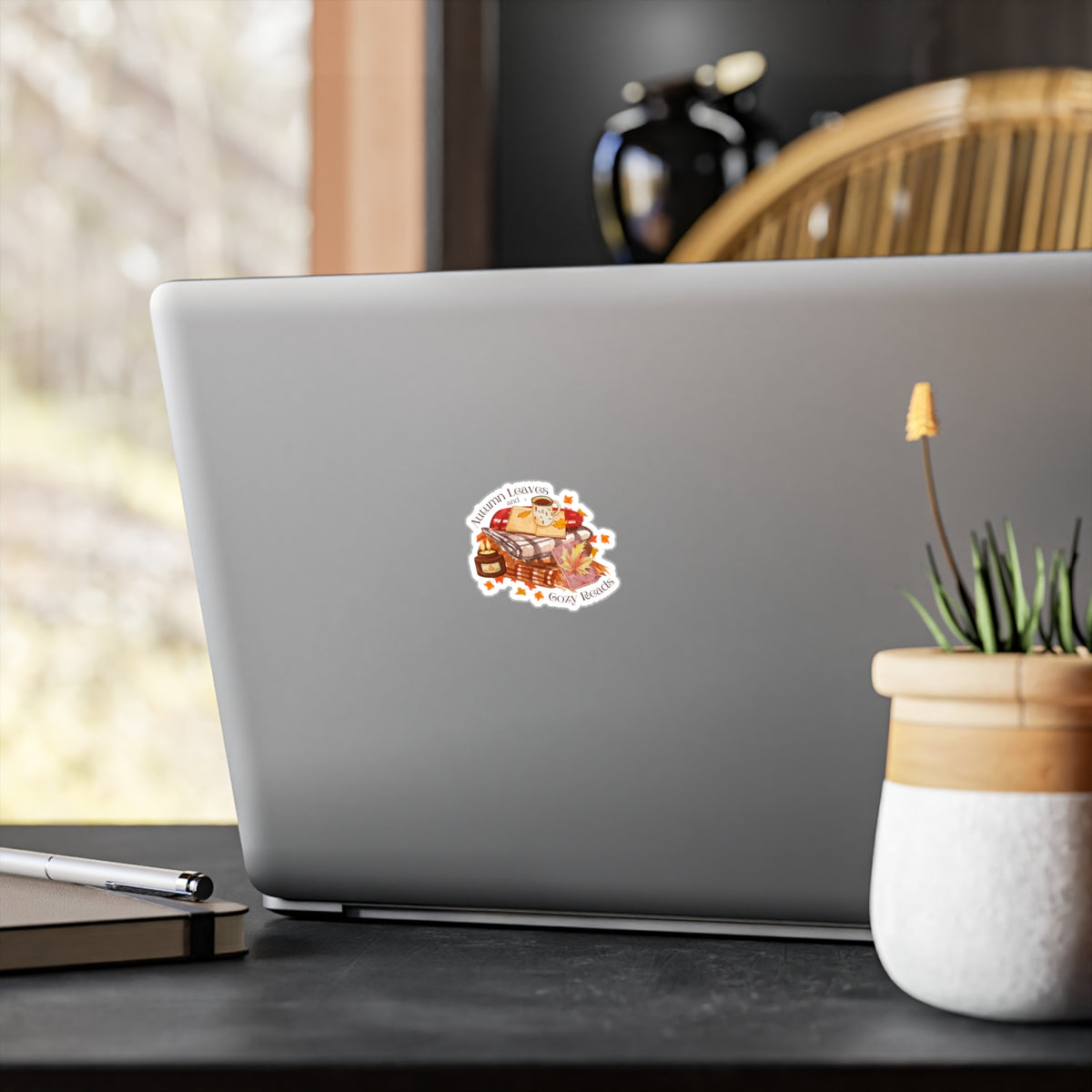 Autumn Leaves & Cozy Reads Kiss-Cut Vinyl Decals