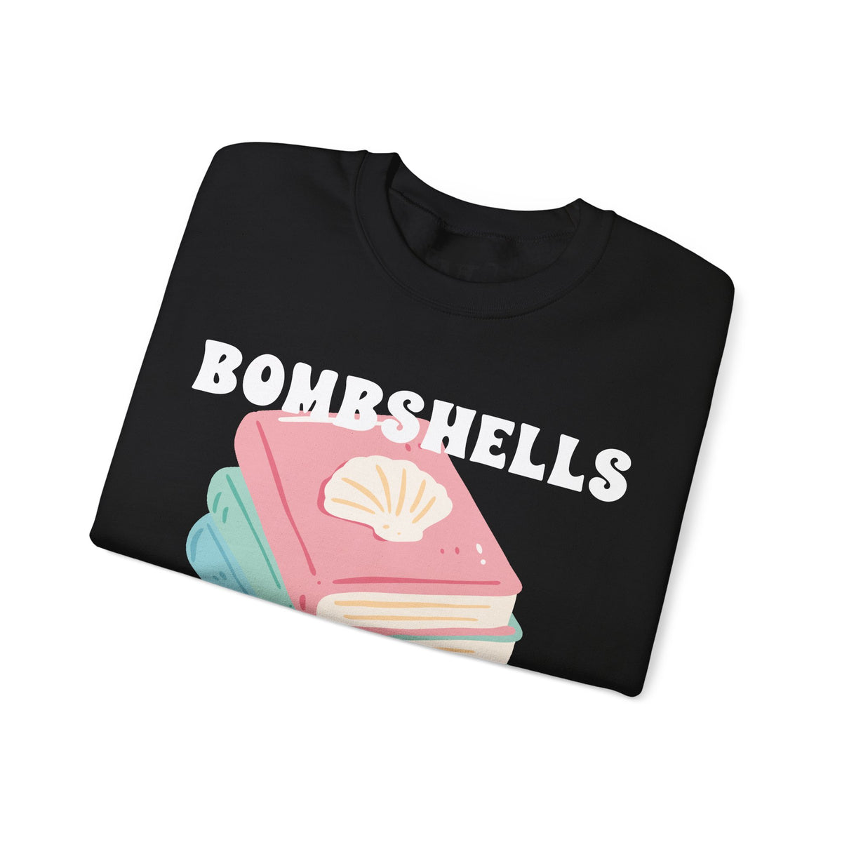 Bombshells Read Books - Bookish Villa Inspired Sweatshirt (White Text)