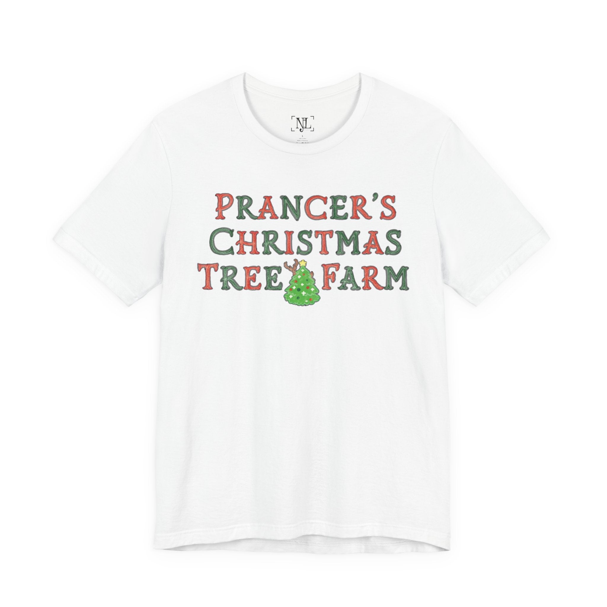 Prancer's Christmas Tree Farm Tee