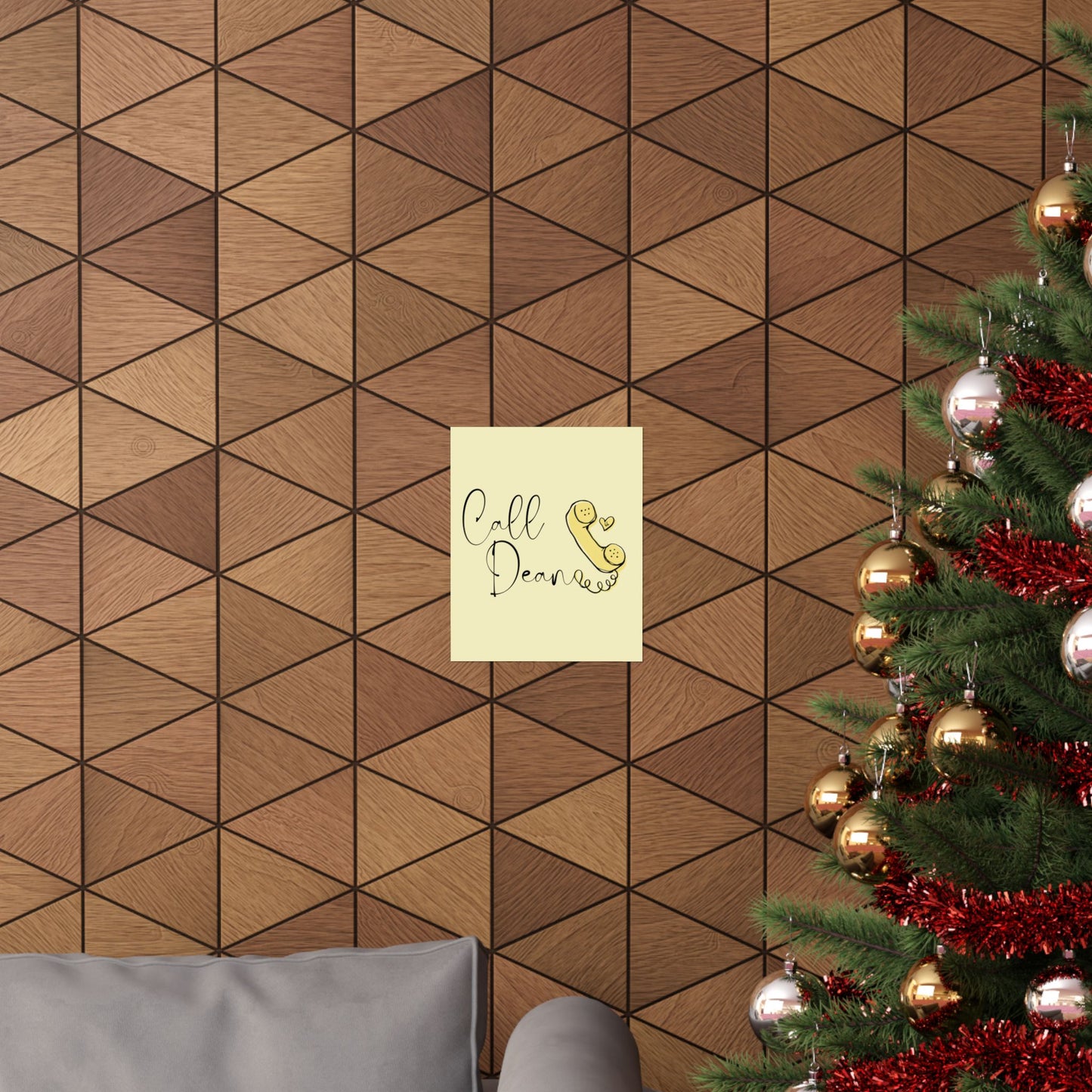 Call Dean - Hockey Romance Inspired Wall Art