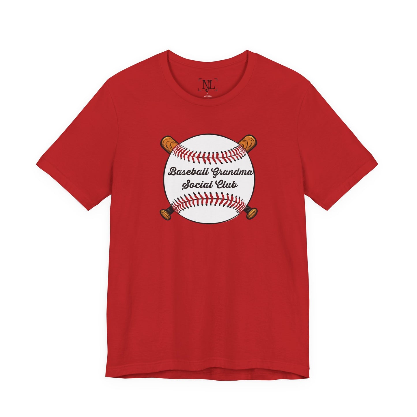 Baseball Grandma Social Club Tee — Women’s Baseball T-Shirt