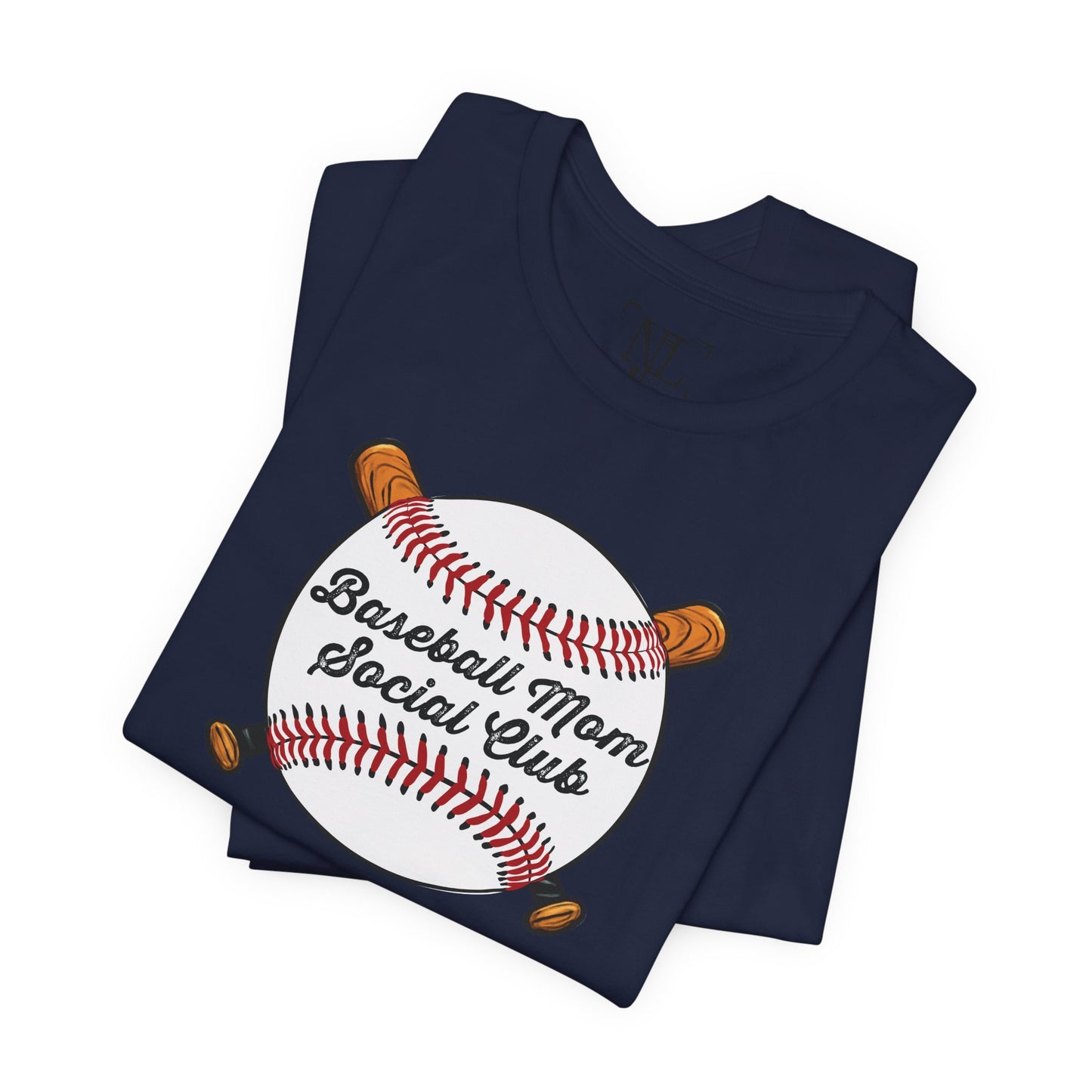 Baseball Mom Social Club Tee — Women’s Baseball Mom T-Shirt