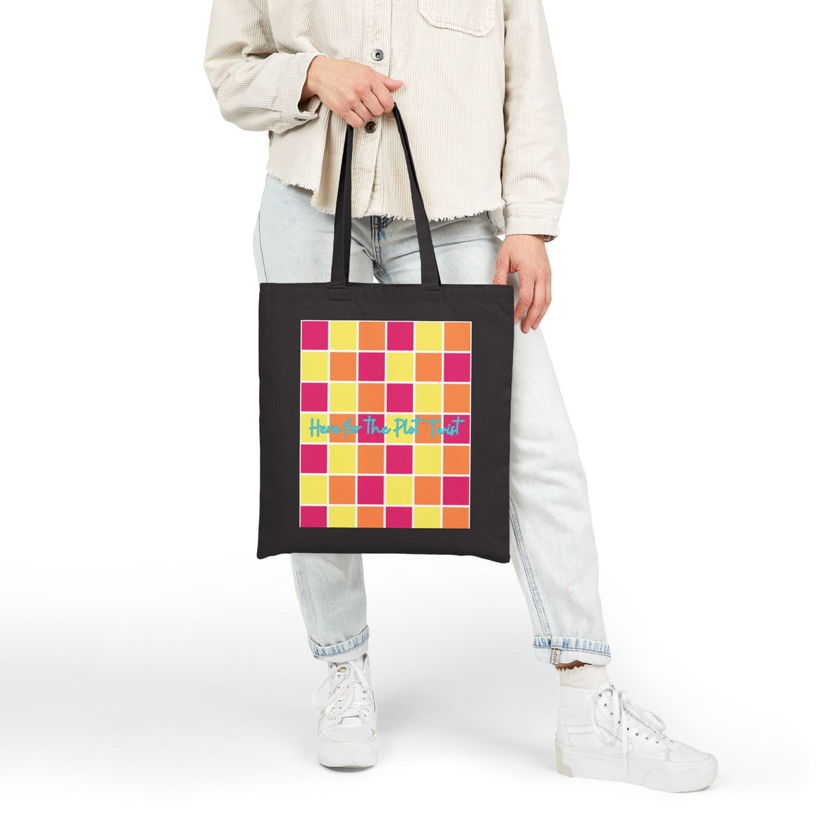 Here for the Plot Twist - Bookish Villa Inspired Tote