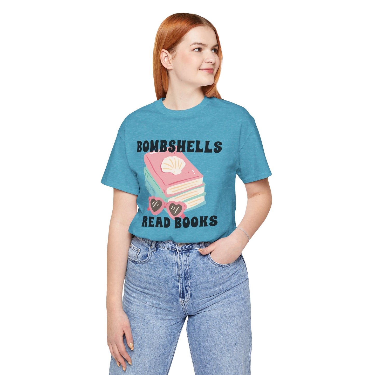 Bombshells Read Books - Bookish Villa Inspired Tee