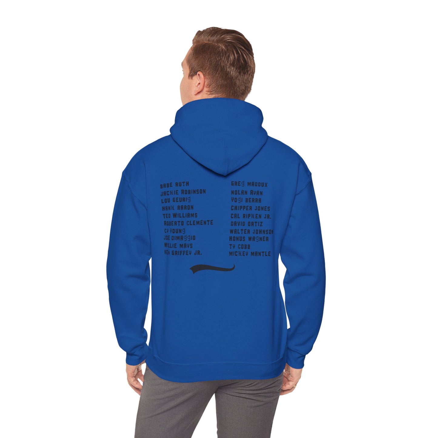 Baseball Tribute Hoodie — "Heroes Get Remembered, Legends Never Die" Hoodie