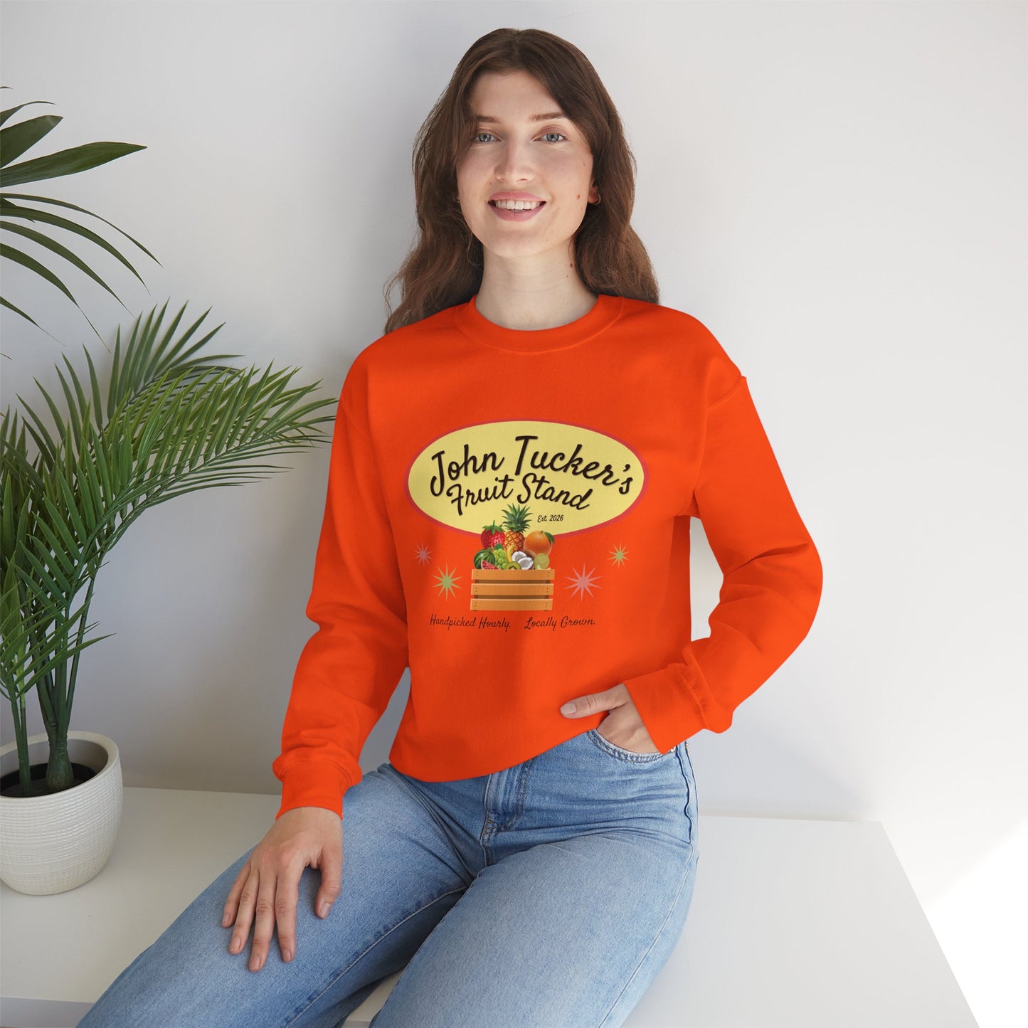 John Tucker's Fruit Stand - Hockey Romance Inspired Sweatshirt