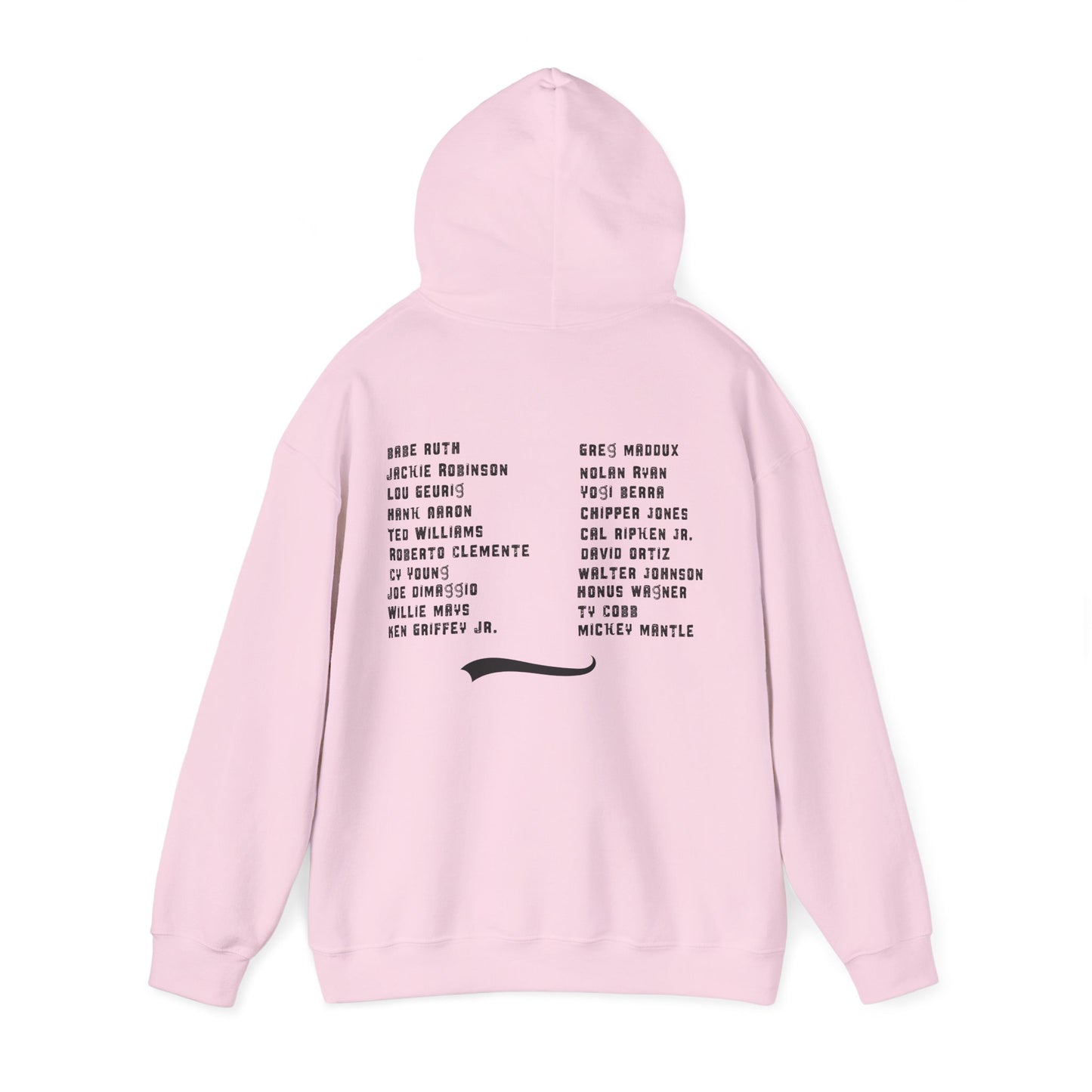 Baseball Tribute Hoodie — "Heroes Get Remembered, Legends Never Die" Hoodie