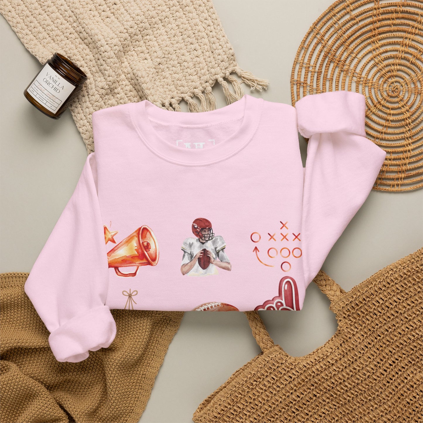 Vintage Football Icons - Graphic Sweatshirt