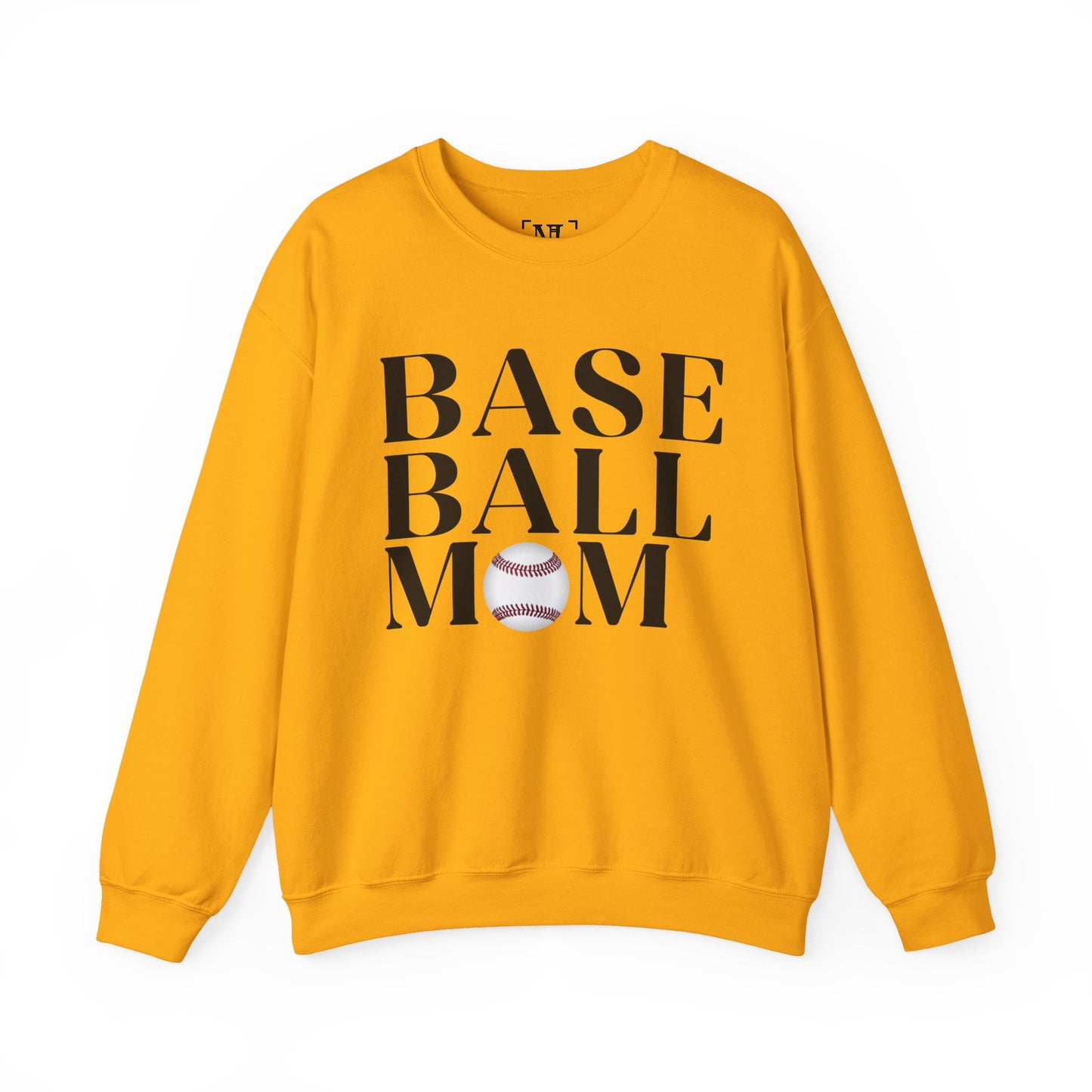 Baseball Mom Crewneck Sweatshirt - Baseball Graphic Pullover for Moms