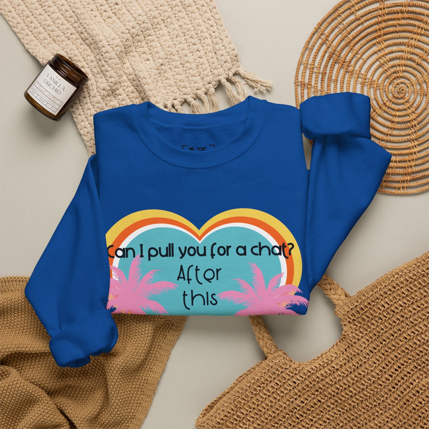 Can I Pull You for a Chat? - Bookish Villa Inspired Crewneck Sweatshirt