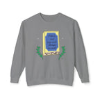 Book Lover Crewneck Sweatshirt – "I like to read very much. Perhaps too much." Graphic