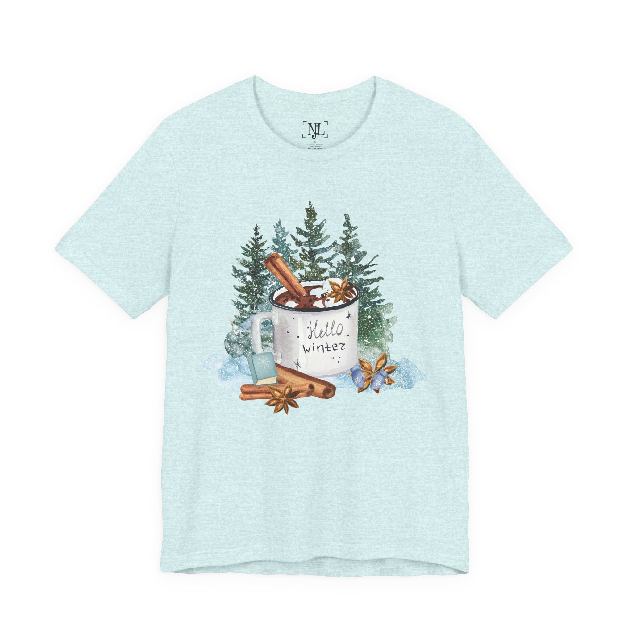 Hello Winter Mug Short Sleeve Tee