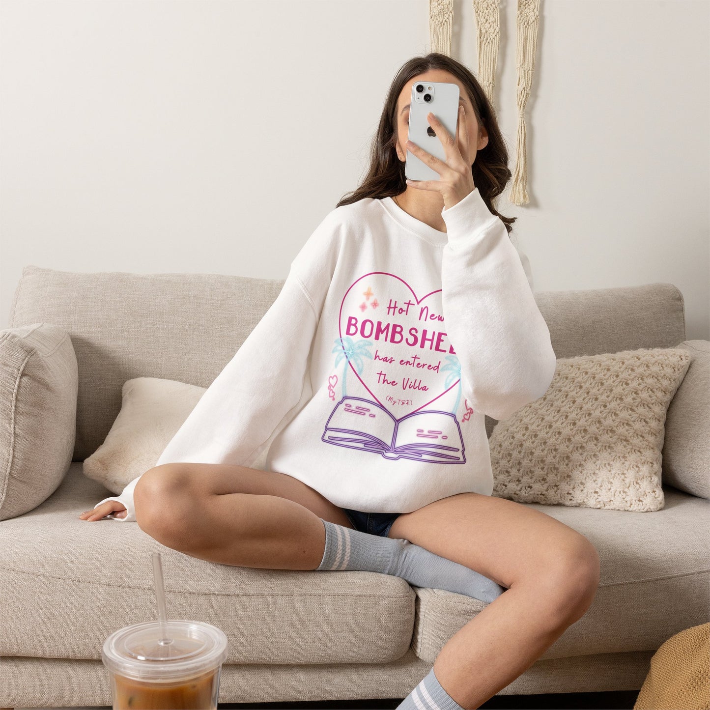 Hot New Bombshell Has Entered the Villa - Bookish Villa Inspired Sweatshirt
