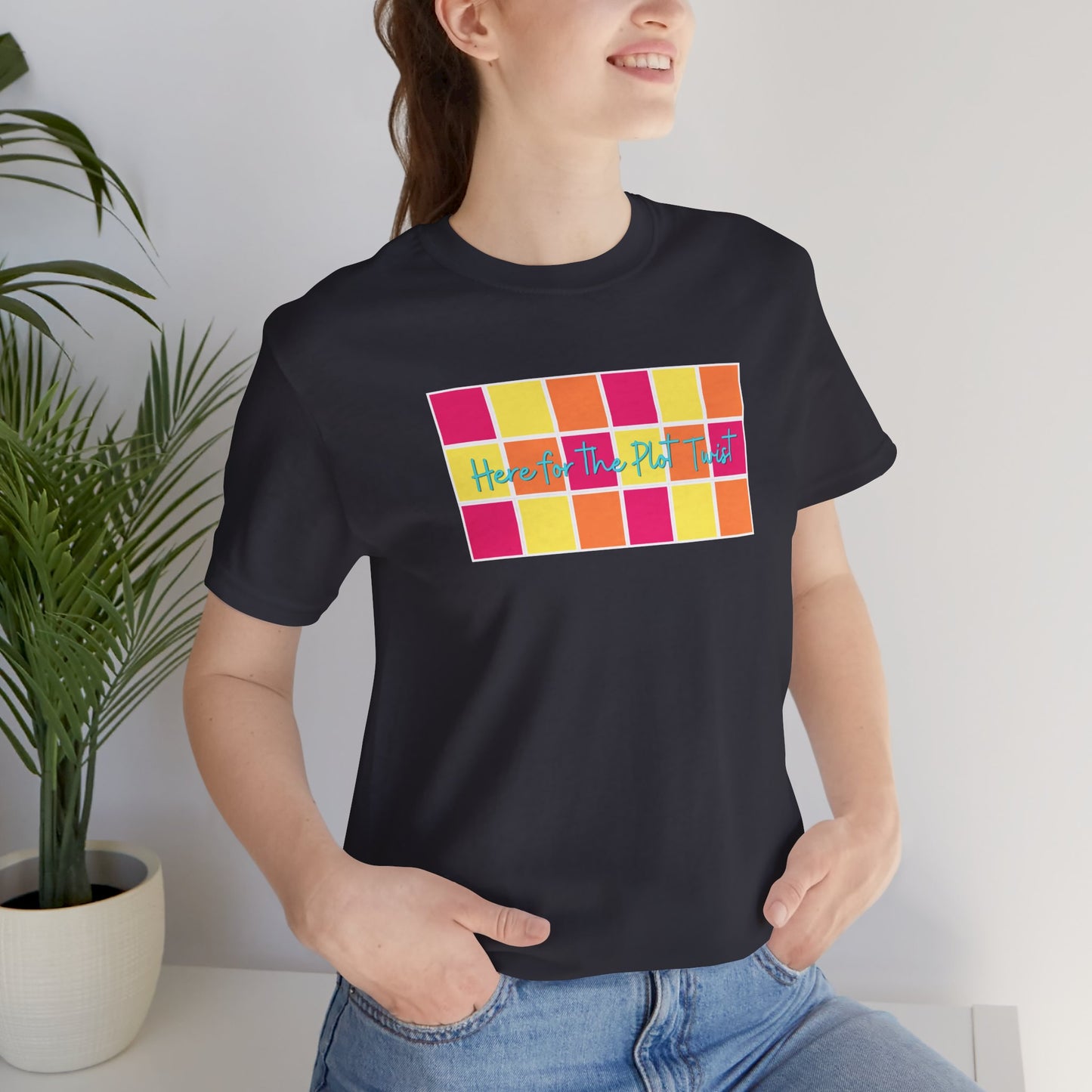 Here for the Plot Twist - Bookish Villa Inspired Tee