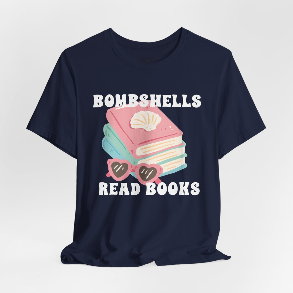 Bombshells Read Books - Bookish Villa Inspired Tee (White Text)