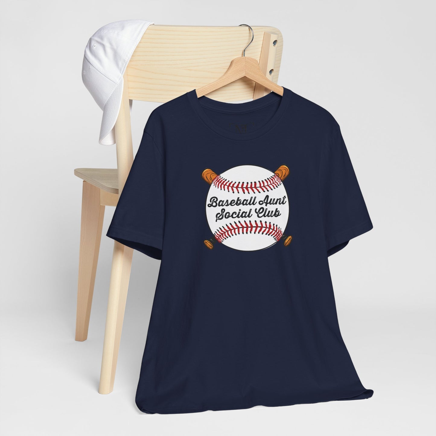 Baseball Aunt Social Club Tee — Women’s Baseball T-Shirt