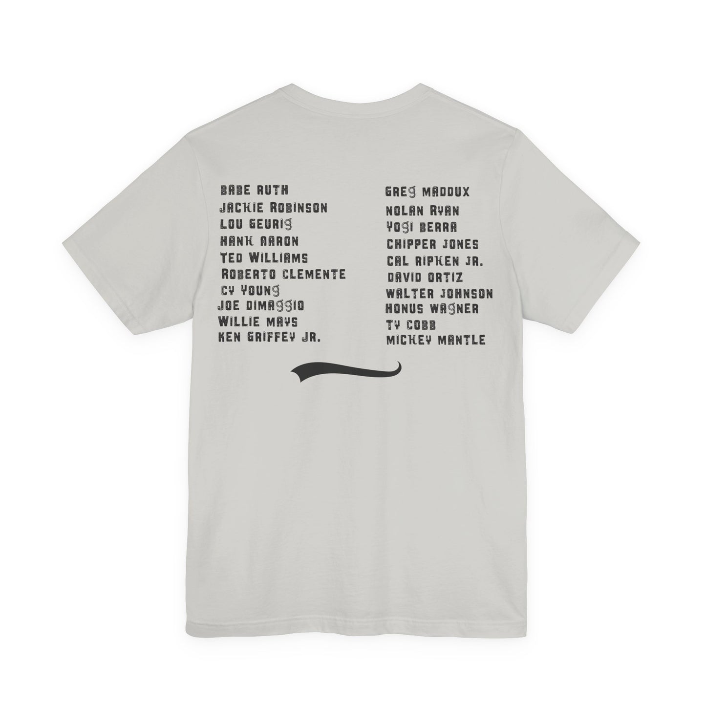 Baseball Tribute Tee — "Heroes Get Remembered, Legends Never Die"
