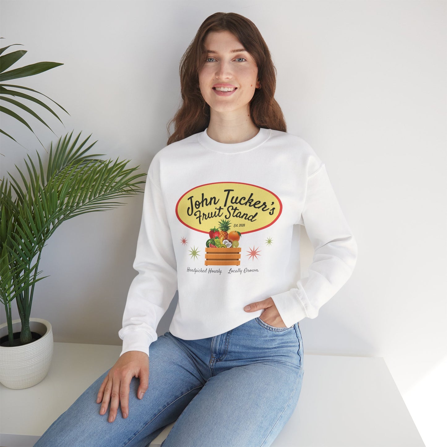 John Tucker's Fruit Stand - Hockey Romance Inspired Sweatshirt