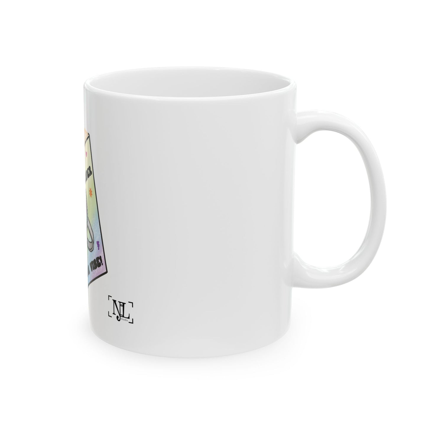 Mood Reader It's a Vibe Mug — Bookish Ceramic Coffee Cup (11oz/15oz)