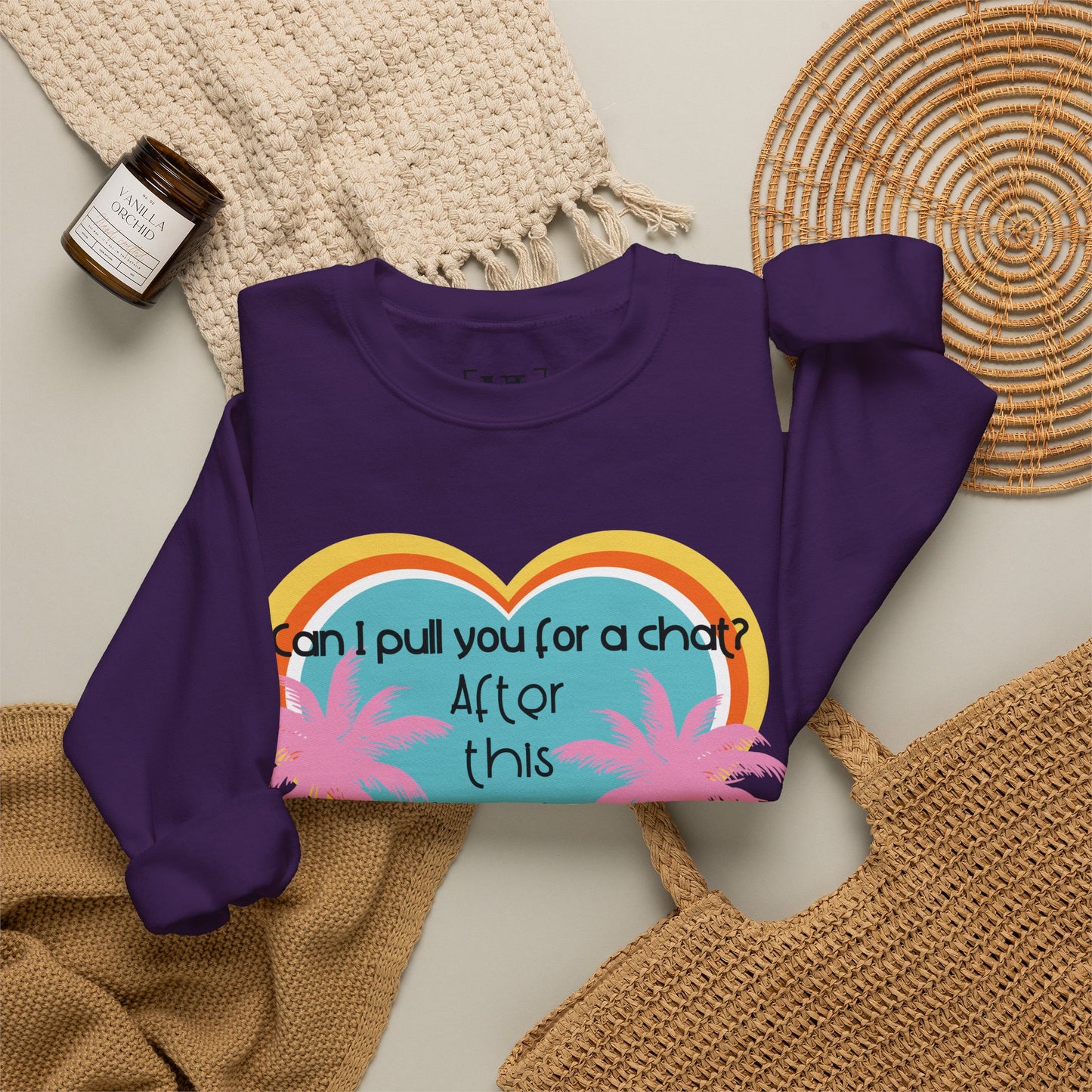 Can I Pull You for a Chat? - Bookish Villa Inspired Crewneck Sweatshirt