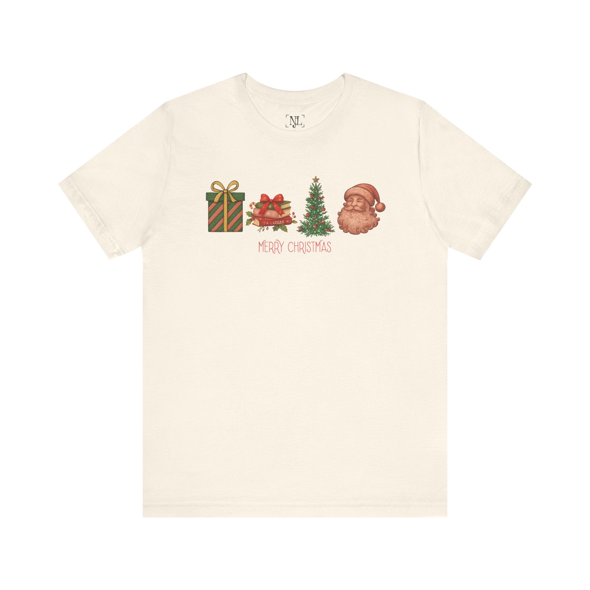 Vintage Christmas Icons - Short Sleeve Tee