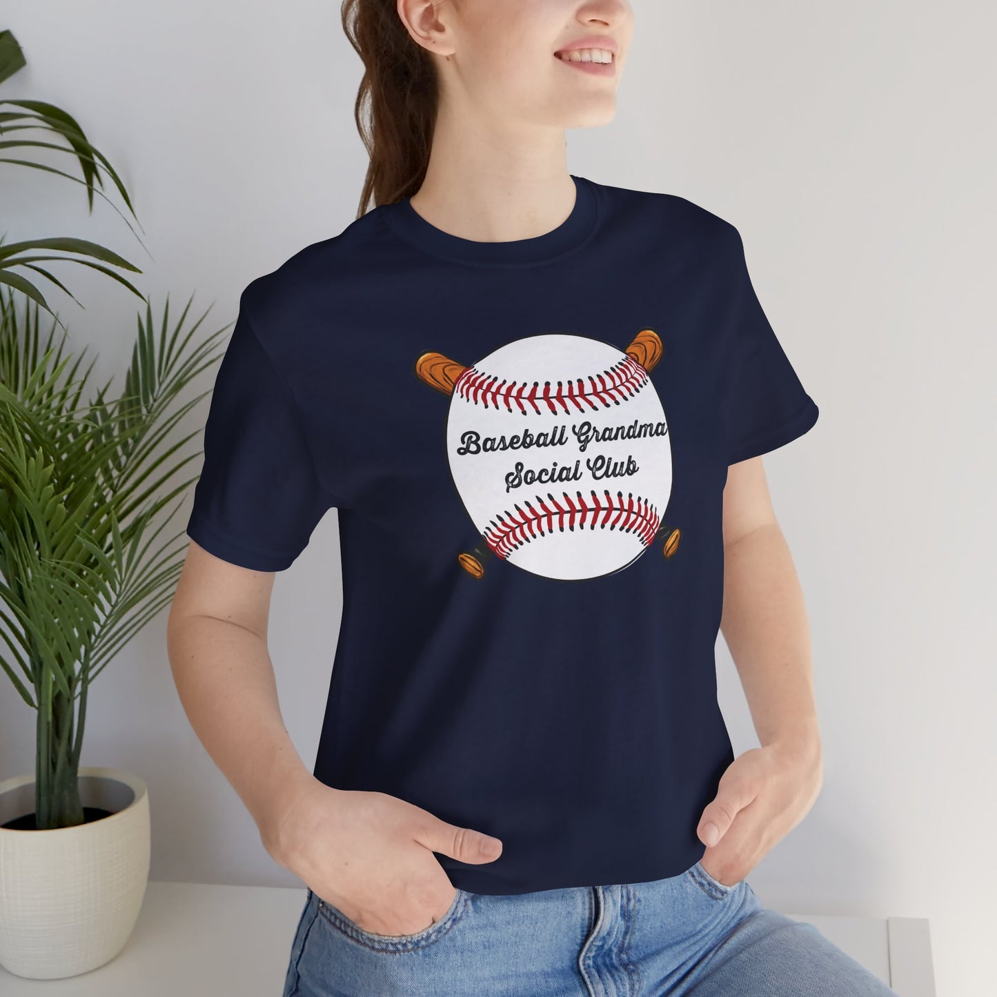 Baseball Grandma Social Club Tee — Women’s Baseball T-Shirt