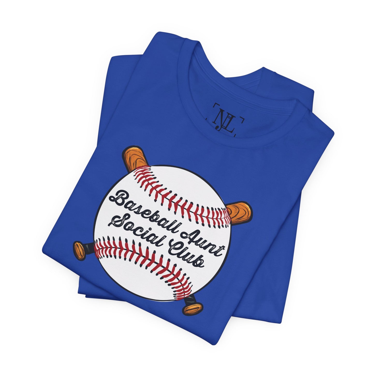 Baseball Aunt Social Club Tee — Women’s Baseball T-Shirt