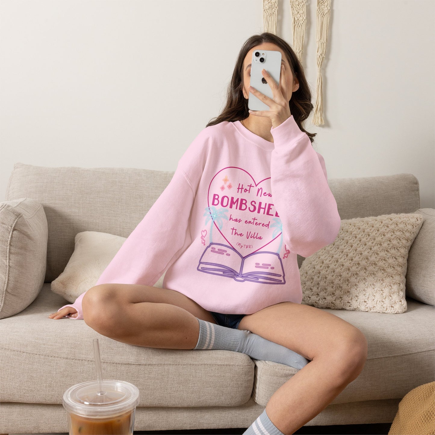 Hot New Bombshell Has Entered the Villa - Bookish Villa Inspired Sweatshirt