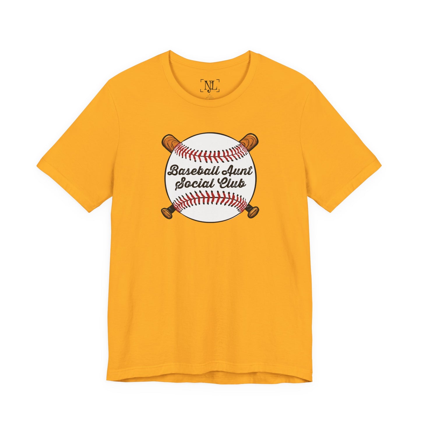 Baseball Aunt Social Club Tee — Women’s Baseball T-Shirt