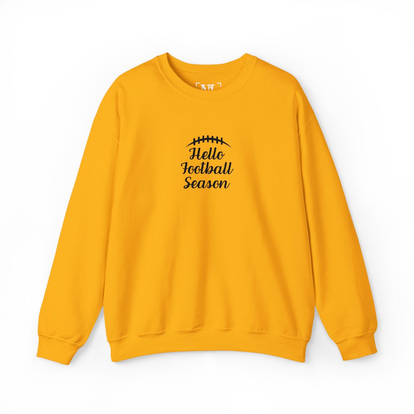 Hello Football Season Sweatshirt — Cozy Game Day Crewneck