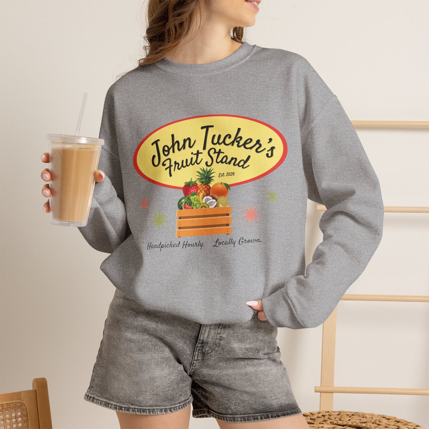 John Tucker's Fruit Stand - Hockey Romance Inspired Sweatshirt