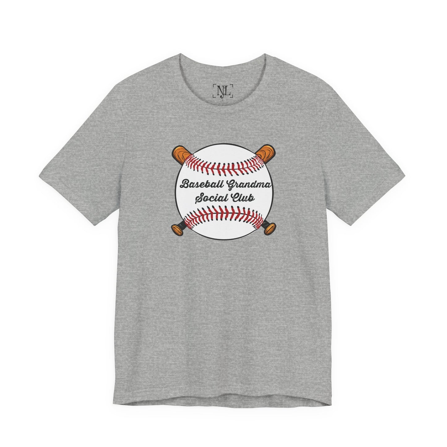 Baseball Grandma Social Club Tee — Women’s Baseball T-Shirt