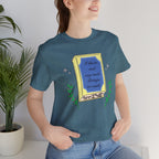 Book Lover's Short Sleeve Tee — “I like to read very much. Perhaps too much.” Graphic