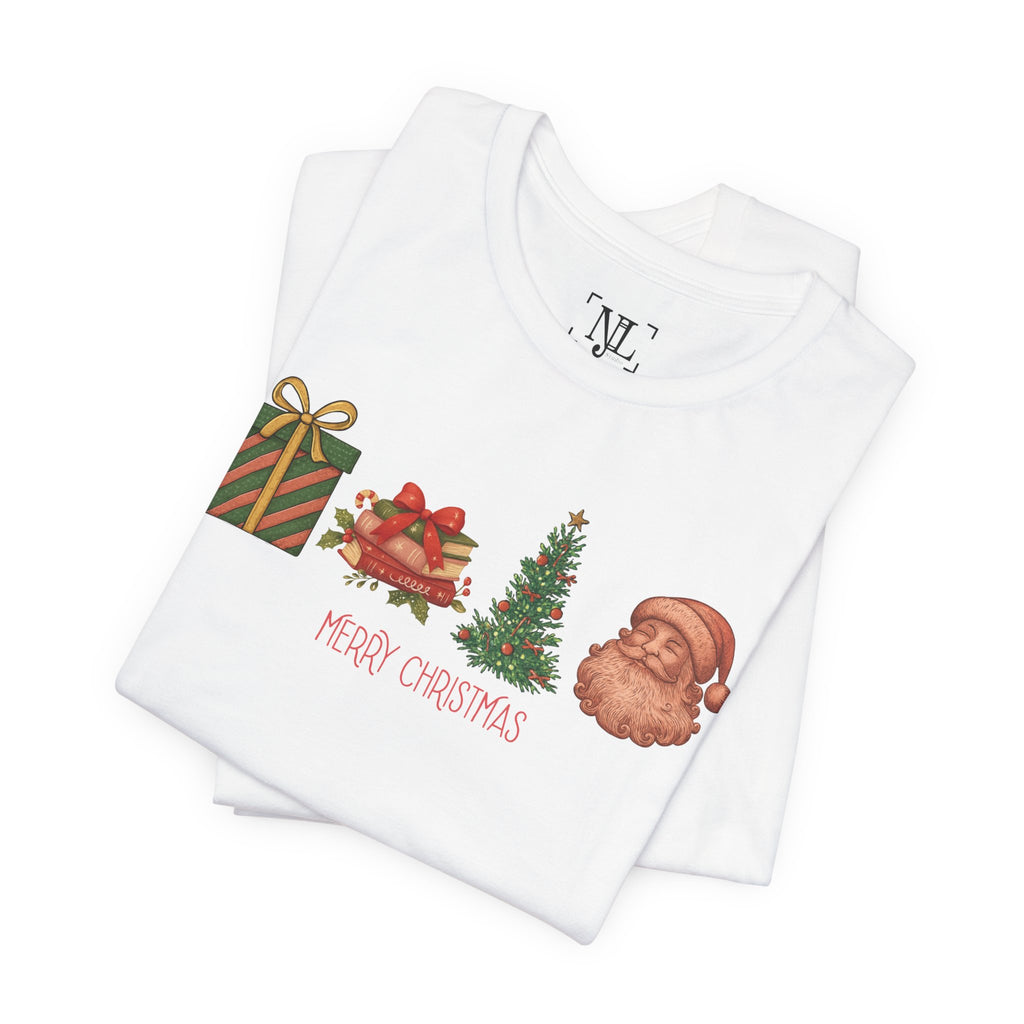 Vintage Christmas Icons - Short Sleeve Tee