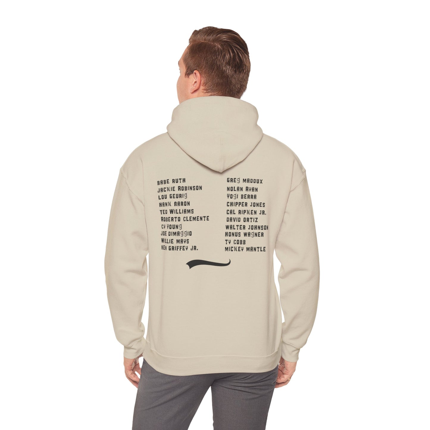 Baseball Tribute Hoodie — "Heroes Get Remembered, Legends Never Die" Hoodie