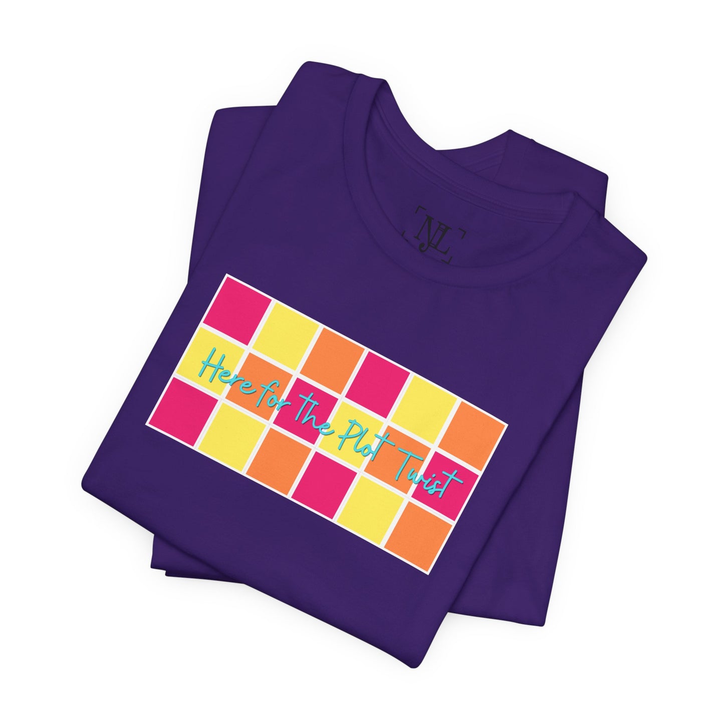 Here for the Plot Twist - Bookish Villa Inspired Tee