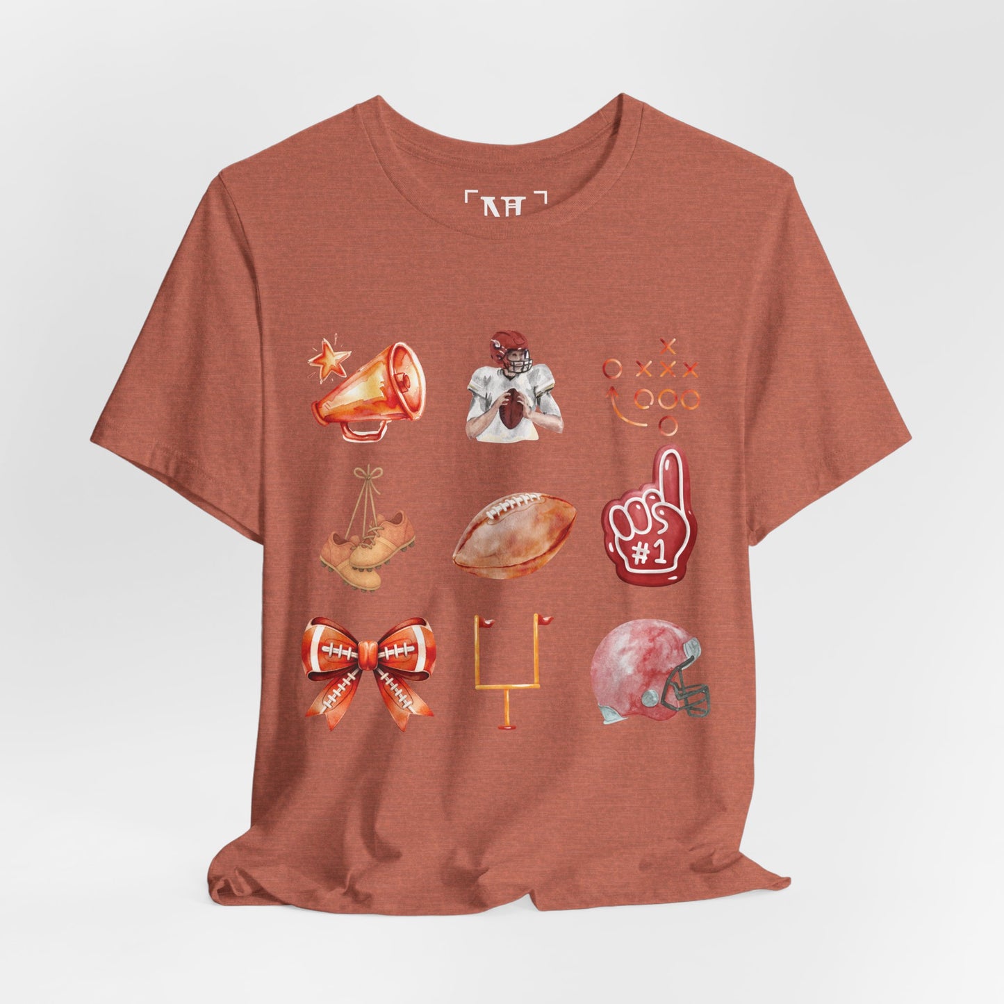 Vintage Football Icons - Graphic Tee