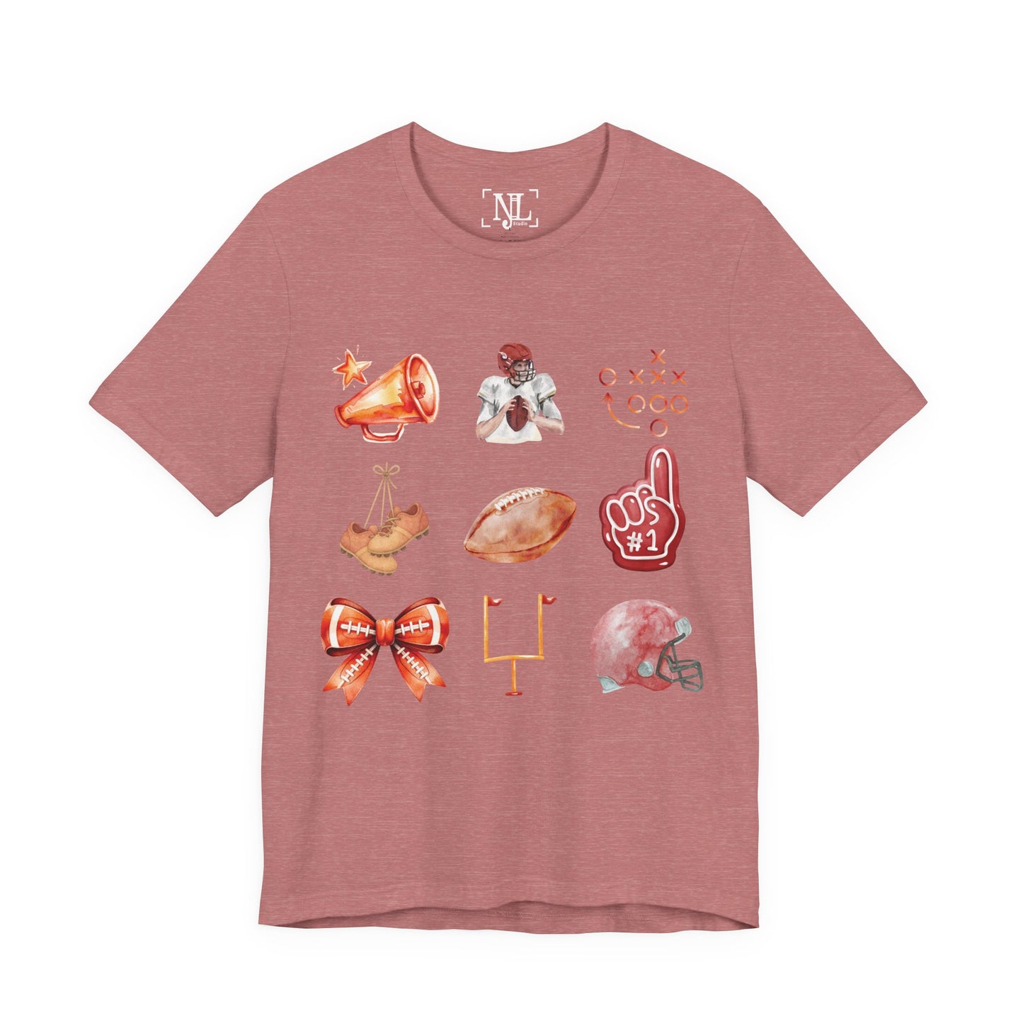 Vintage Football Icons - Graphic Tee