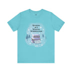 Reading in a Winter Wonderland Short Sleeve Tee