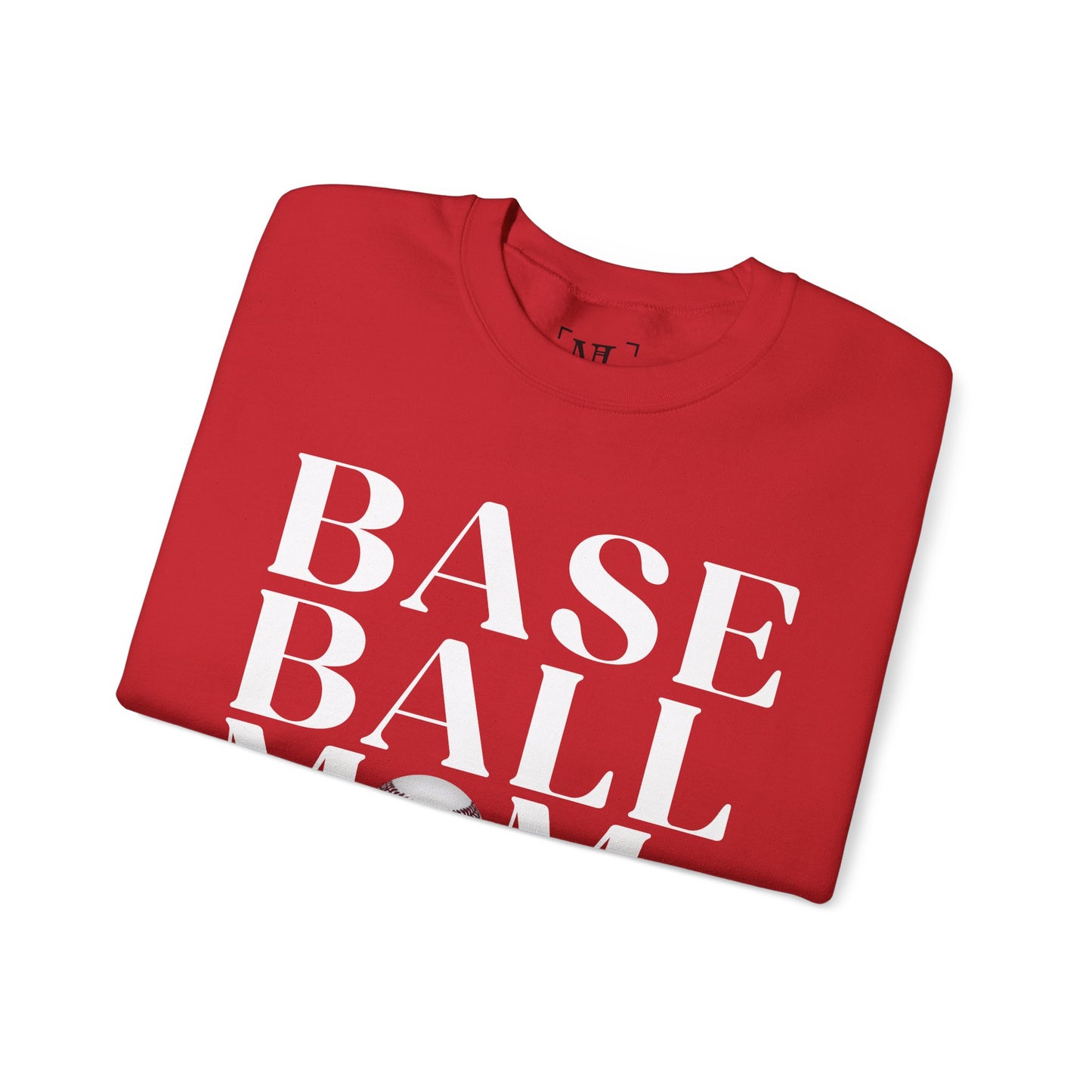 Baseball Mom Crewneck Sweatshirt - Baseball Graphic Pullover for Moms