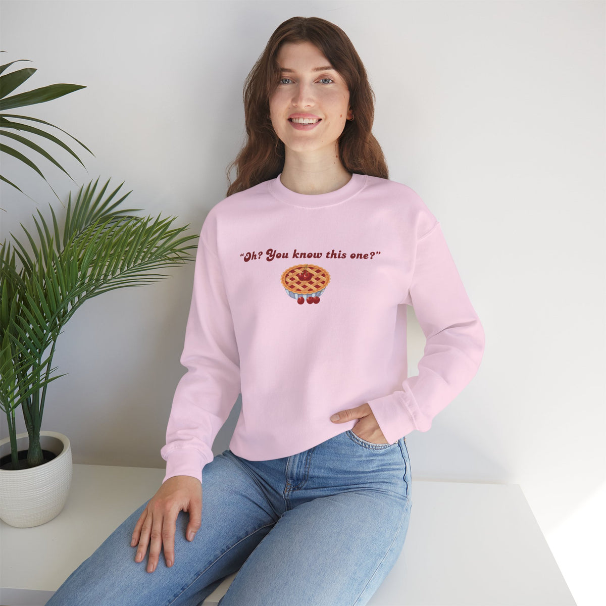 Oh? You know this one? Cherry Pie - Hockey Romance Inspired Sweatshirt