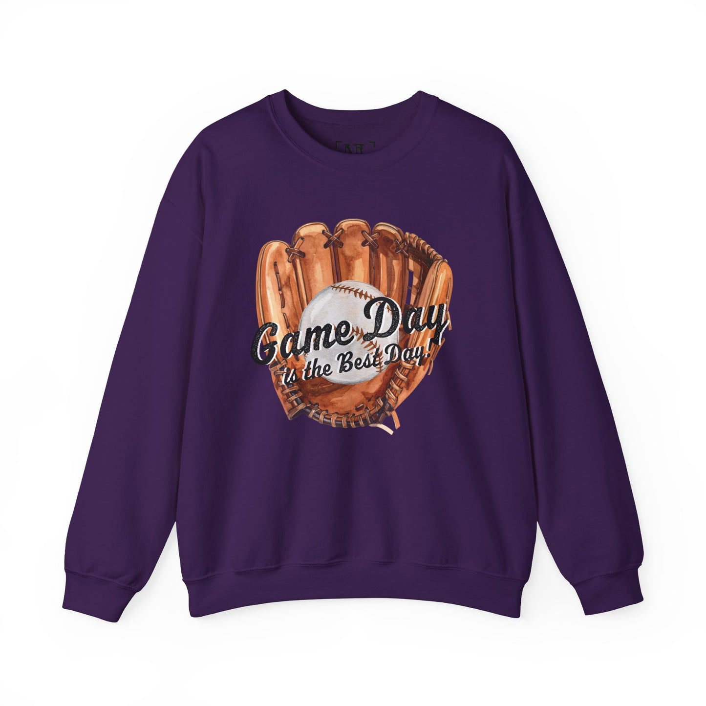 Game Day Baseball Sweatshirt — "Game Day is the Best Day" Crewneck