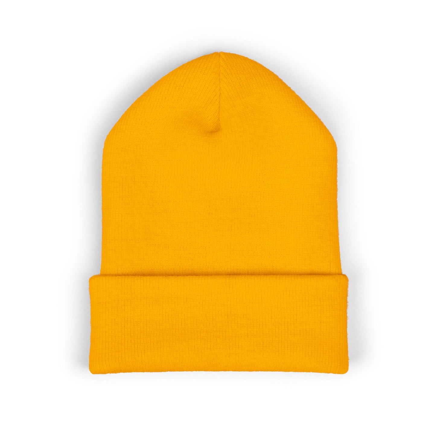 Football Mom Embroidered Cuffed Beanie – Cozy Sideline Knit Hat