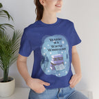 Reading in a Winter Wonderland Short Sleeve Tee