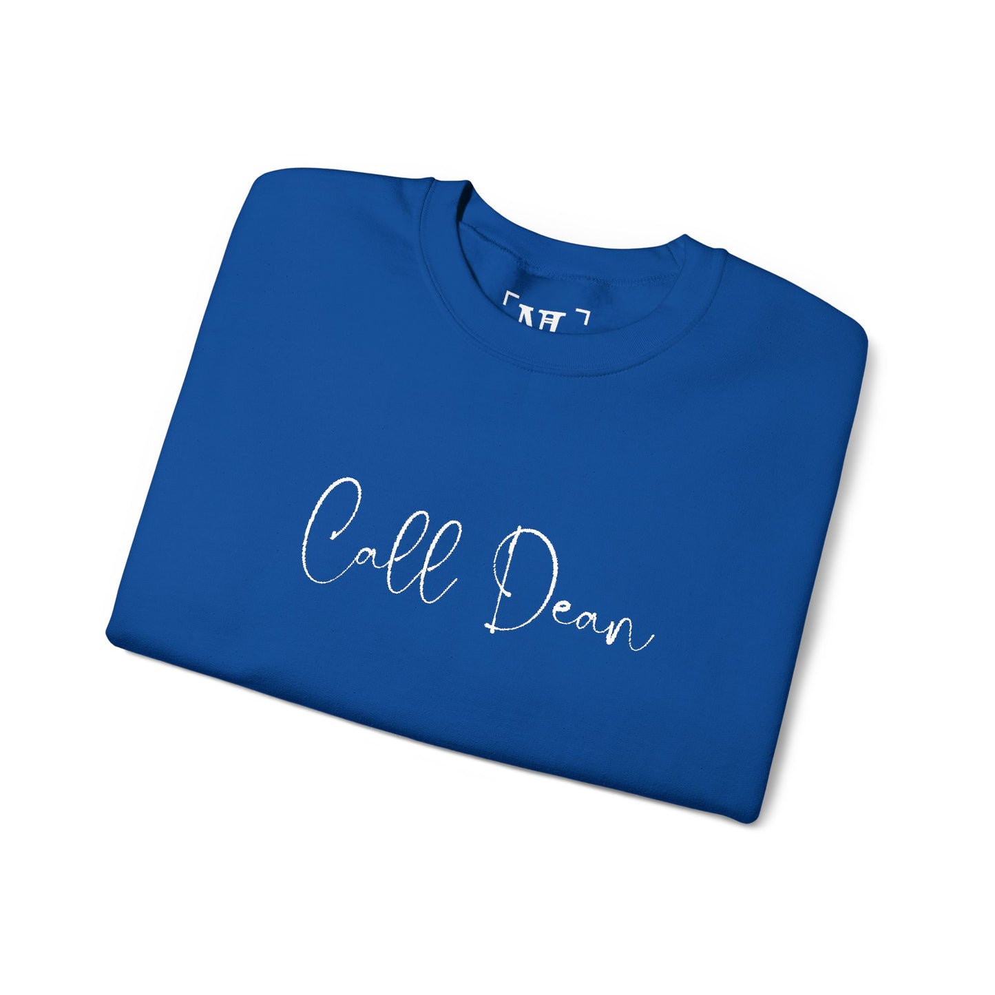 Call Dean - Hockey Romance Inspired Embroidered Sweatshirt
