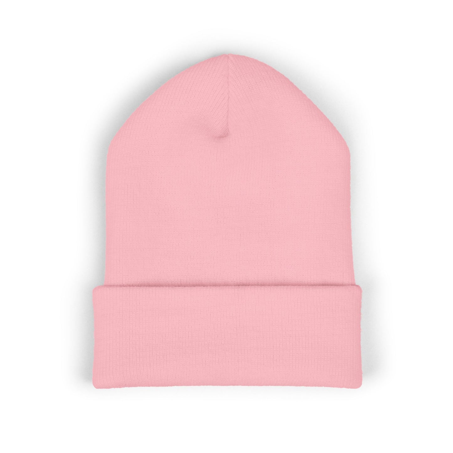 Football Mom Embroidered Cuffed Beanie – Cozy Sideline Knit Hat