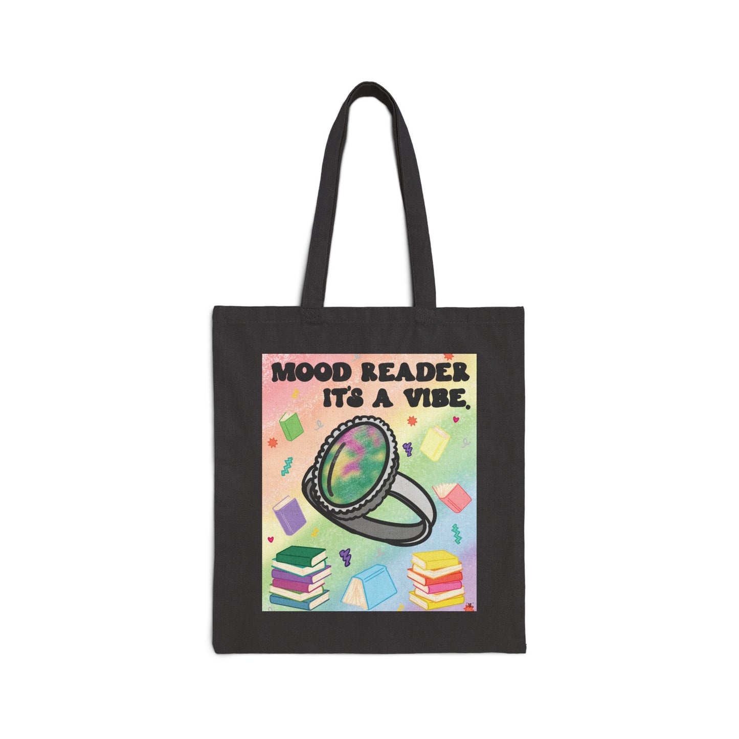 Mood Reader, It’s a Vibe - Bookish Tote Bag (without Genres)