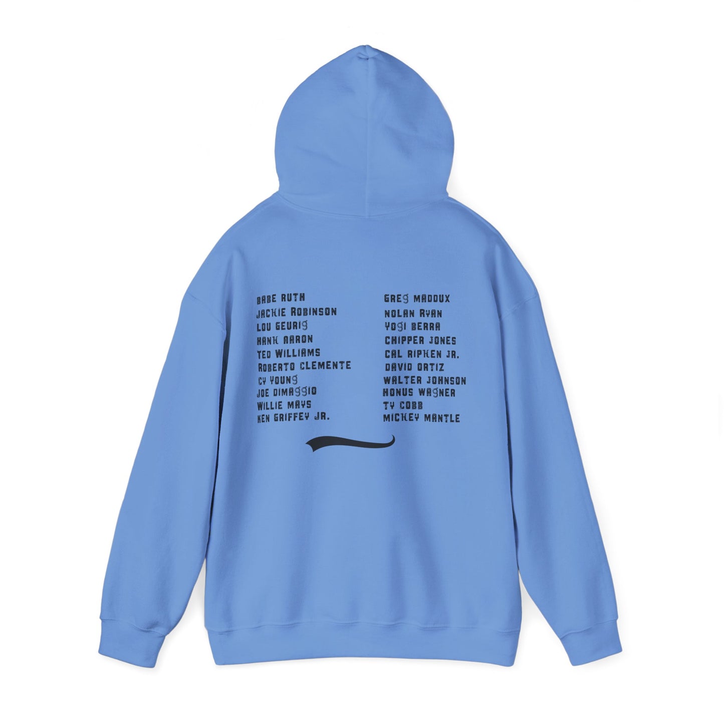 Baseball Tribute Hoodie — "Heroes Get Remembered, Legends Never Die" Hoodie